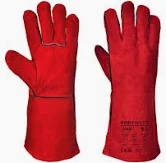 Guanto Foderati Rossi Da Saldatore